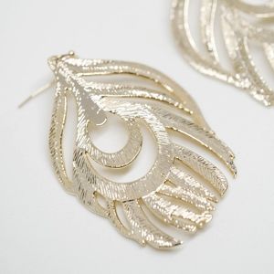 Kendra Scott Gold Feather Earrings